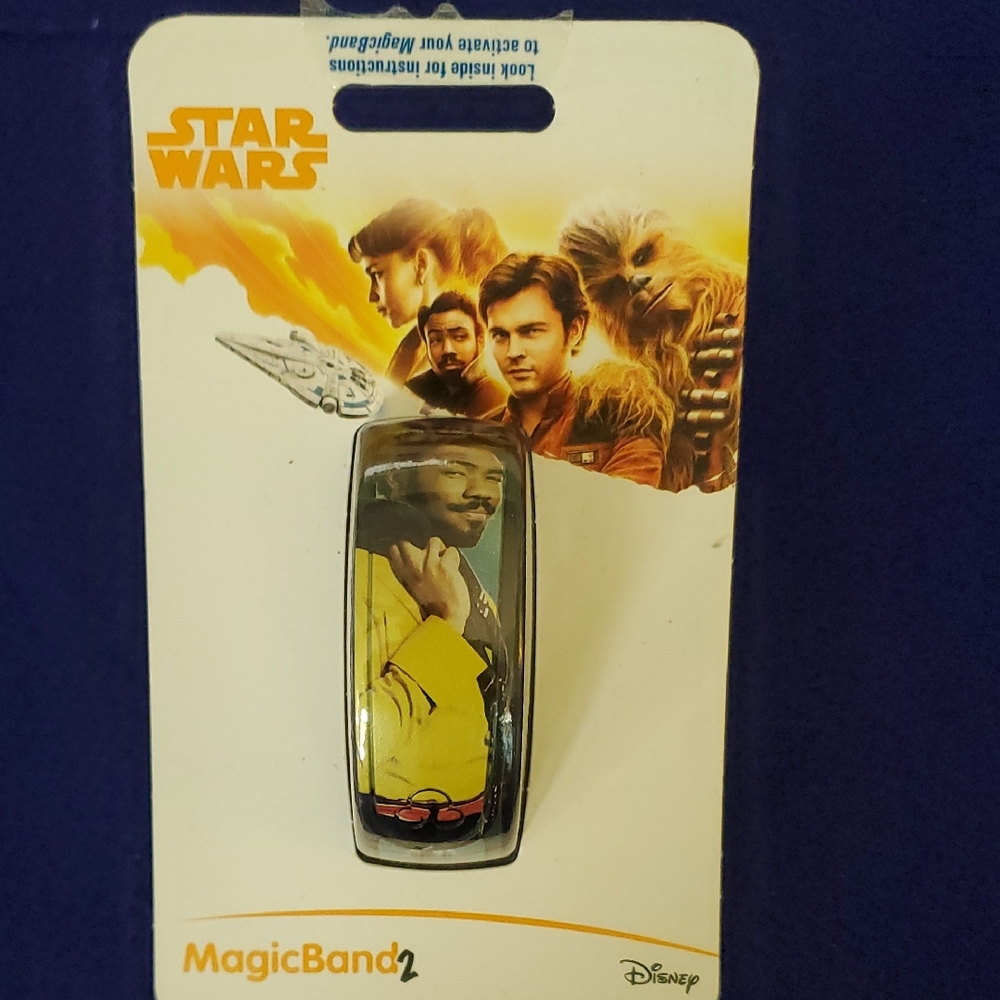 Disney Star Wars Lando MagicBand 2 - Black and Yellow